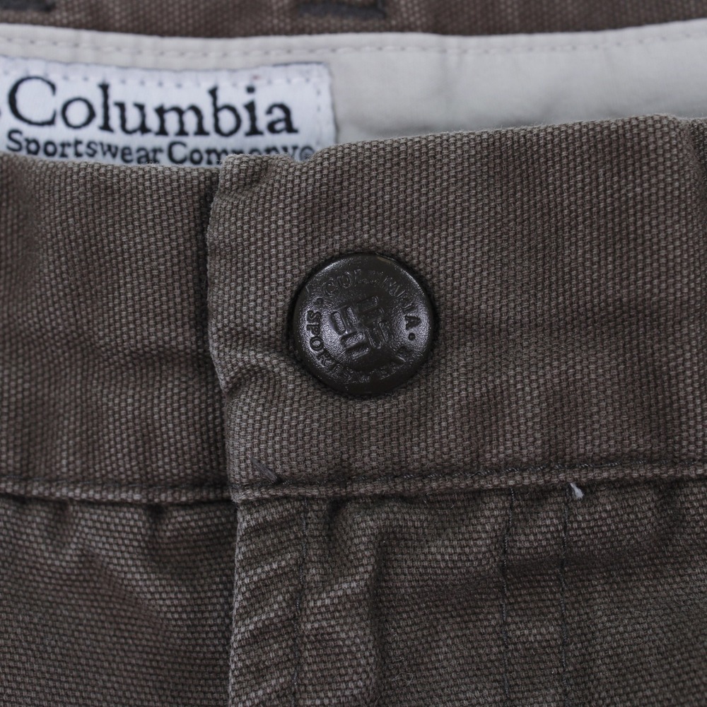 Columbia Women's Brown Capri Pants Size 12 Hiking Outdoor Cropped - Picture 4 of 8